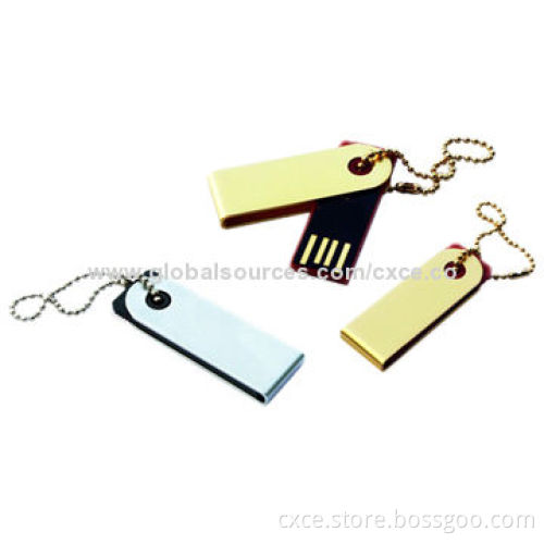 USB Flash Drive, 2GB/4GB/8GB/16GB/32GB/64GB, Metal, Mini